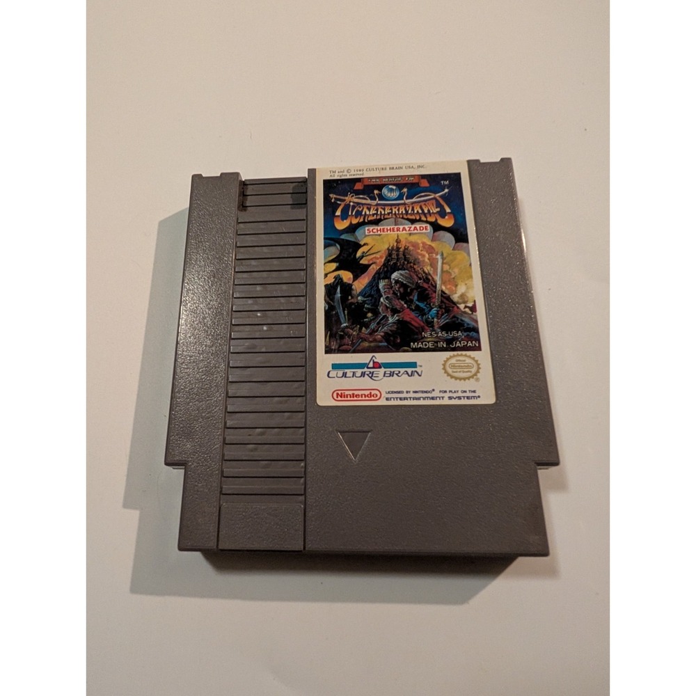 The Magic of Scheherazade (NES, 1990) Cartridge Only